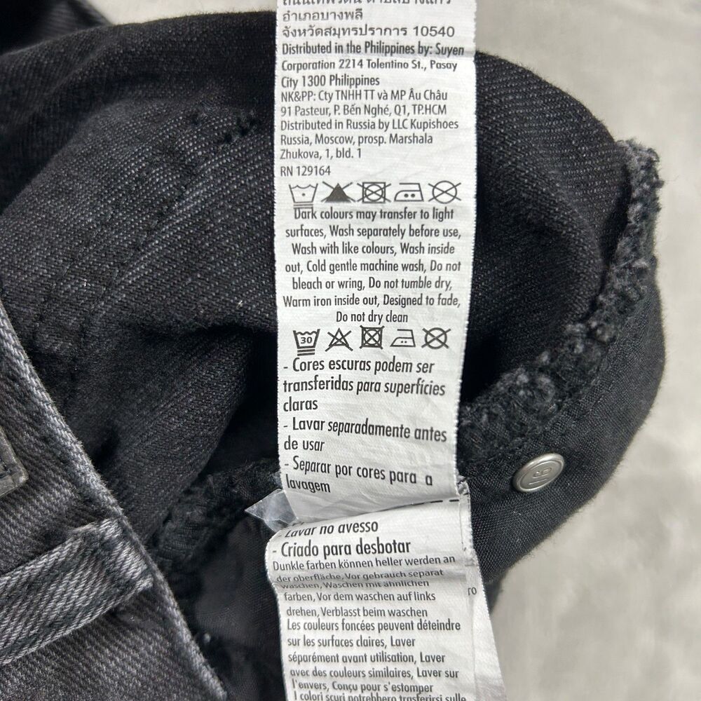 Cotton On Slouch Mom Jean Sz 8 Black - Picture 10 of 10